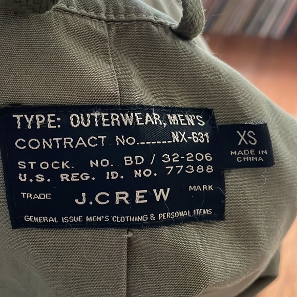J Crew - Army Mchanic Field Utility Jacket - XS - Picture 2 of 2